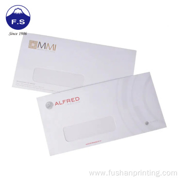 Eco friendly cheap white envelope gift card paper